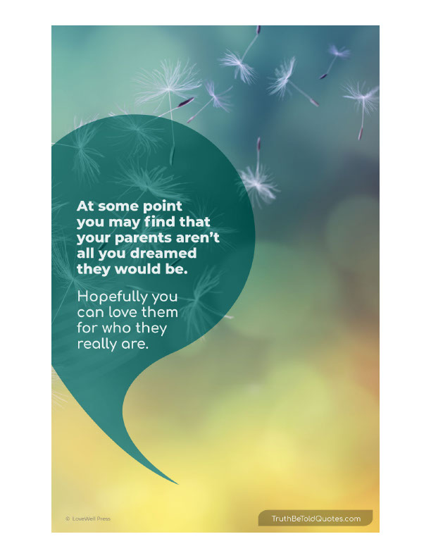 Free printable poster for high school social emotional learning with quote about parent relationships with teens
