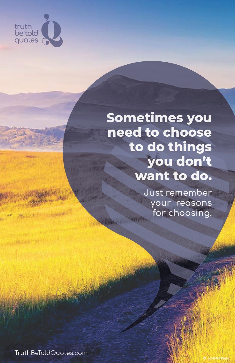 Poster for high school social emotional learning with quote about making good choices