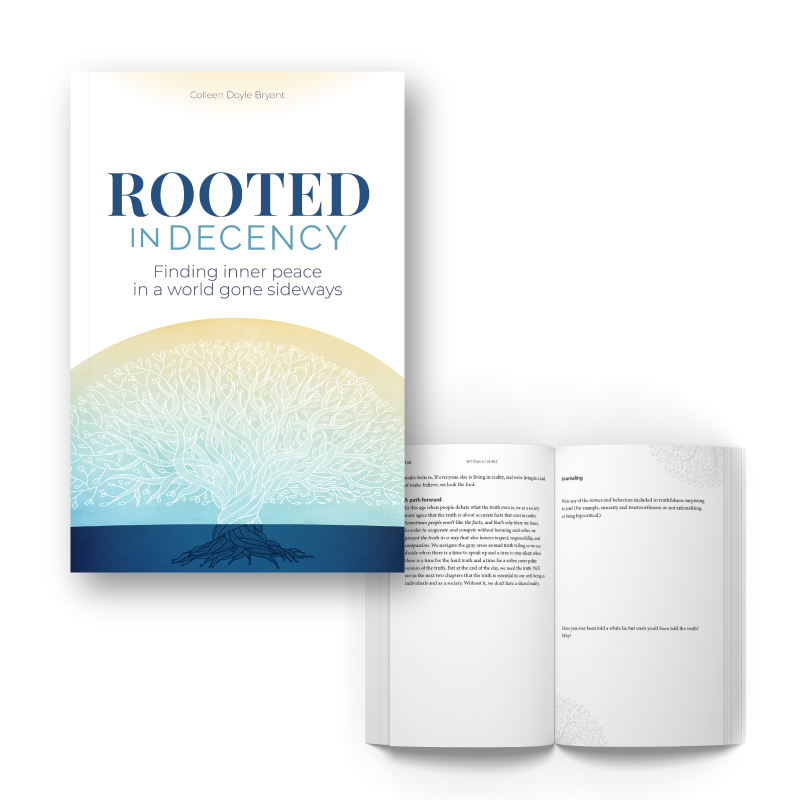 Rooted in Decency book on character, shared moral  values