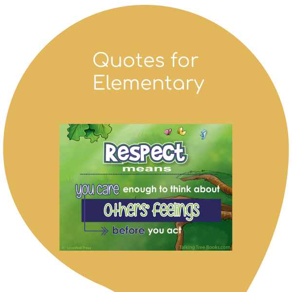 SEL quotes for Kindergarten - 4th grade