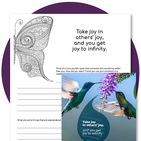 Journal Writing Prompt for high school on Joy and Self Acceptance
