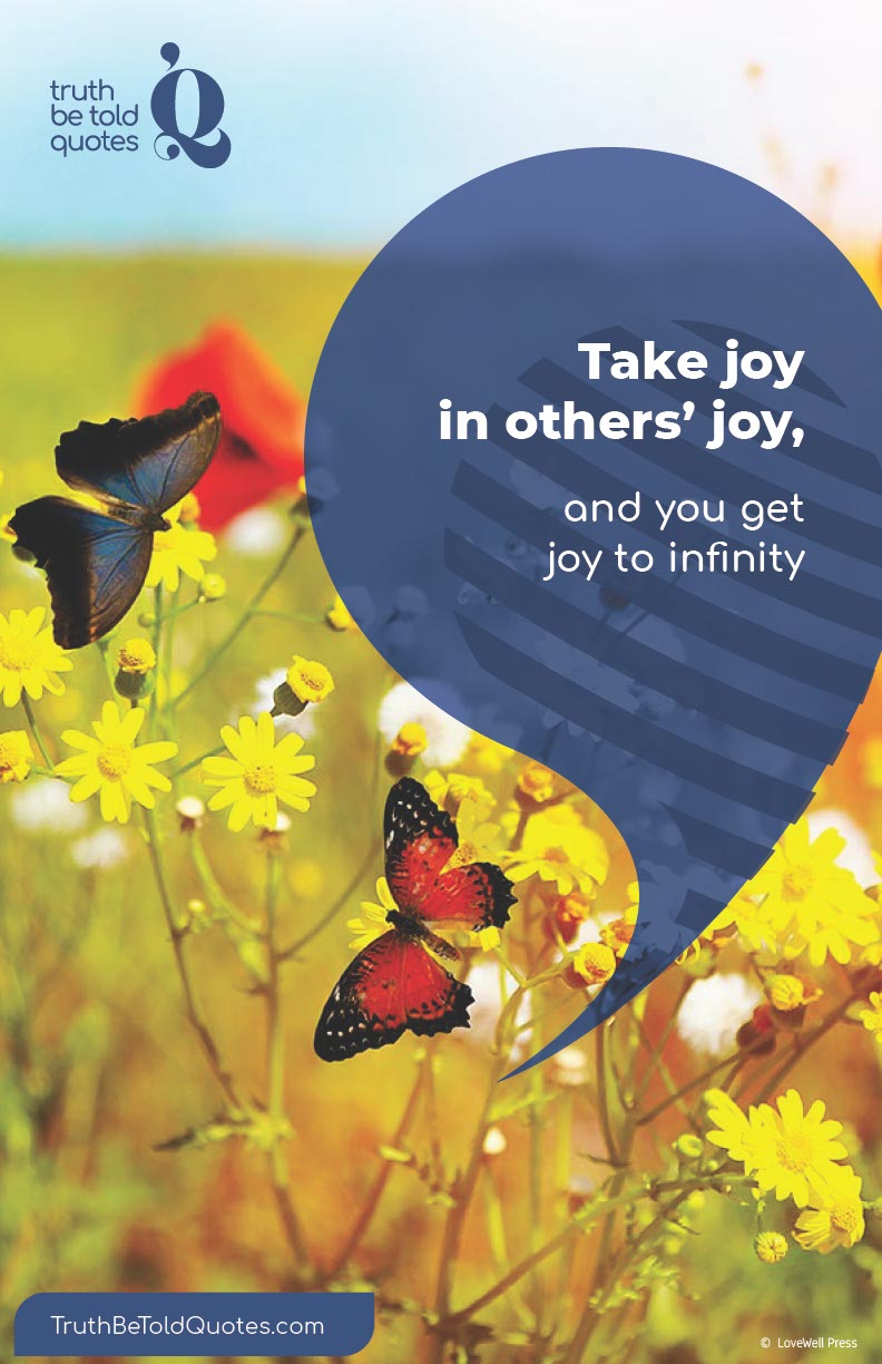 Free poster with quote about joy and happiness for teen SEL