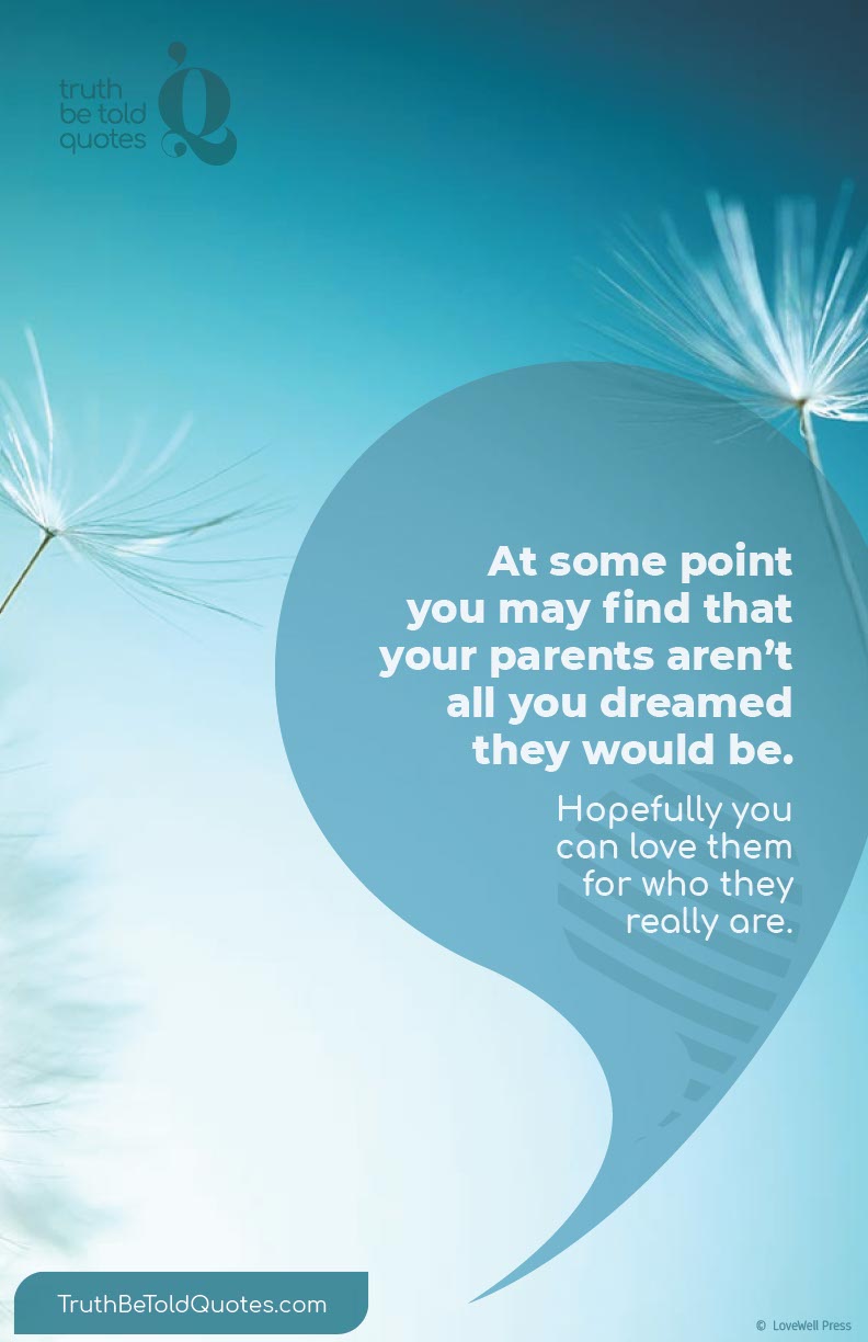 Free poster with quote about teen parent relationships- teen SEL